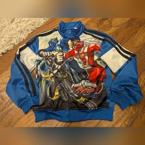 Vintage Power Rangers lightweight zip up jacket. As New Size 7